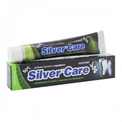 Зубная паста Silver Care без фтора нормал 75 мл