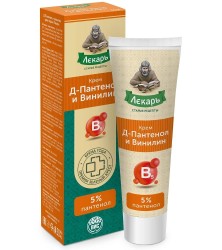 Крем Лекарь Д-пантенол и винилин 30 мл